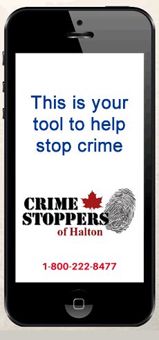 Your tool to stop crime (cell phone)